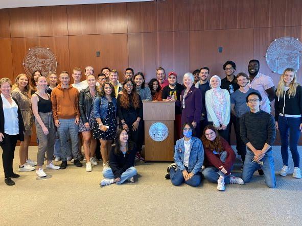 Family Justice Courthouse group photo